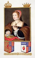 Portrait of Margaret Tudor, Queen of Scotland from 